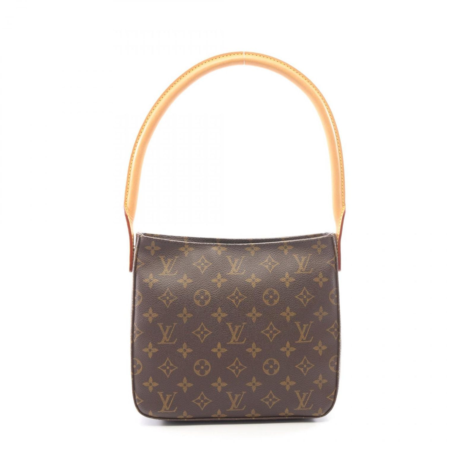 Louis Vuitton Shoulder Bag Looping MM Canvas Leather