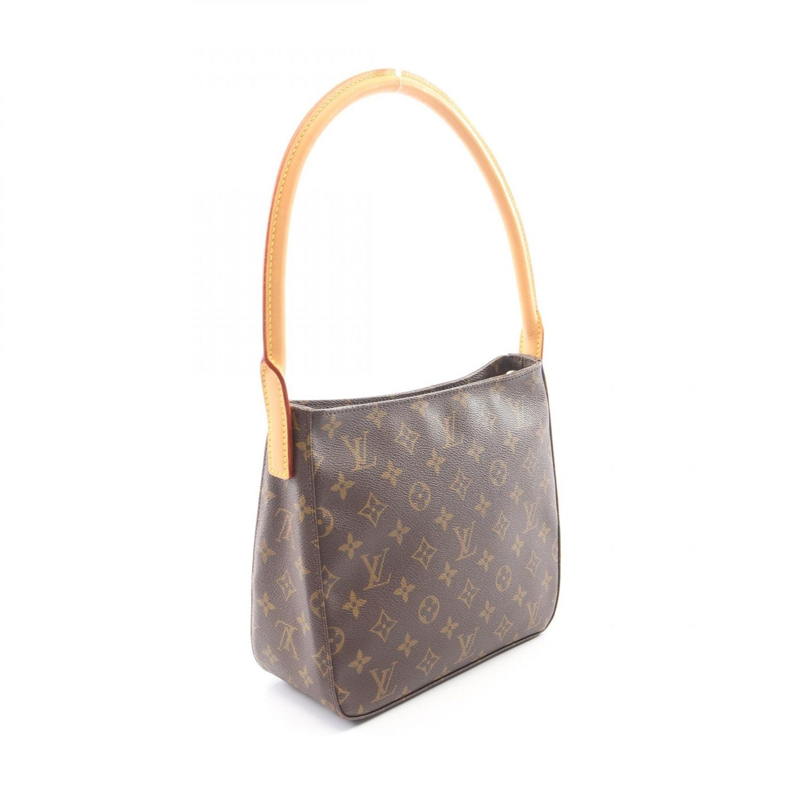 Louis Vuitton Shoulder Bag Looping MM Canvas Leather — view 2