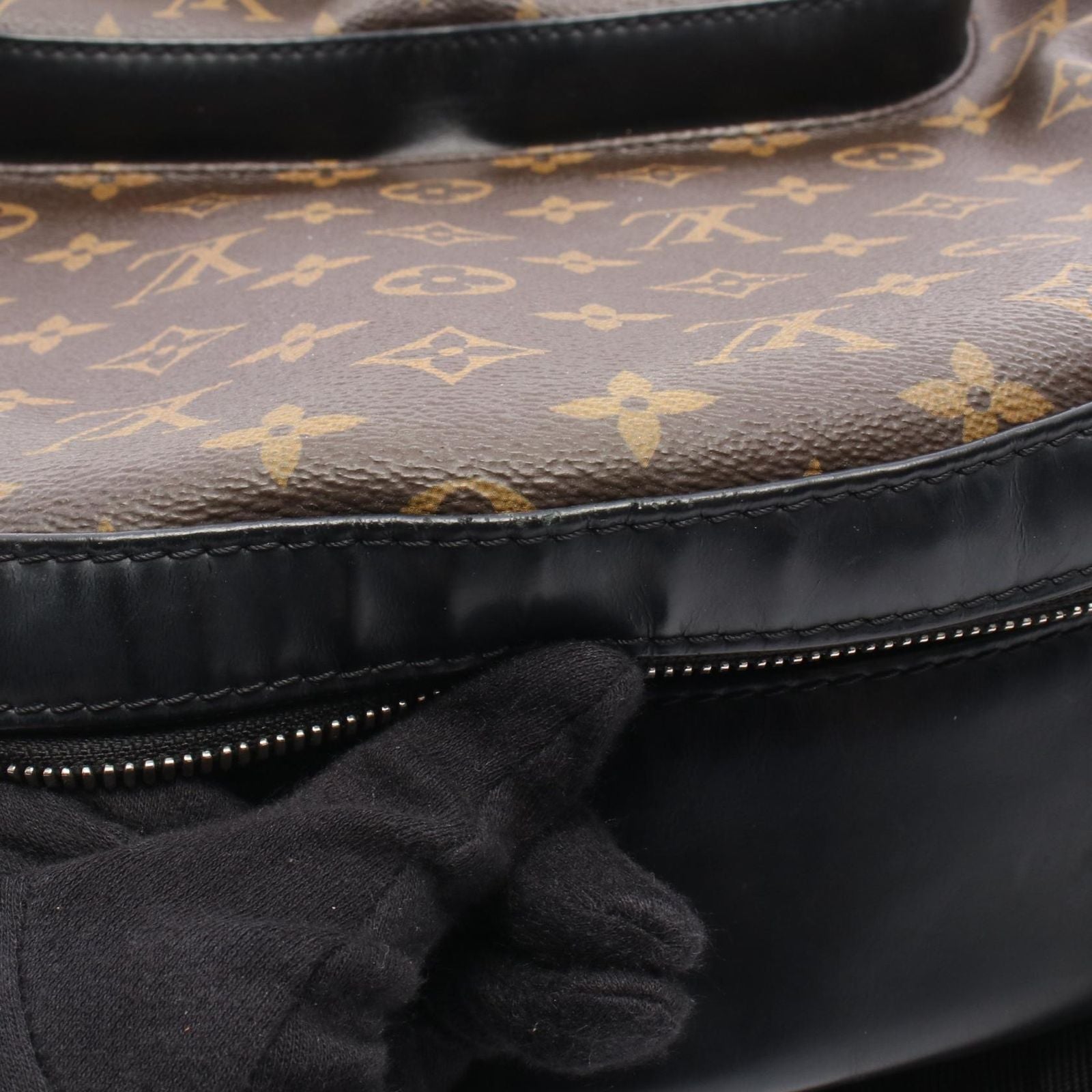 Louis Vuitton Backpack Josh Canvas Leather — view 9