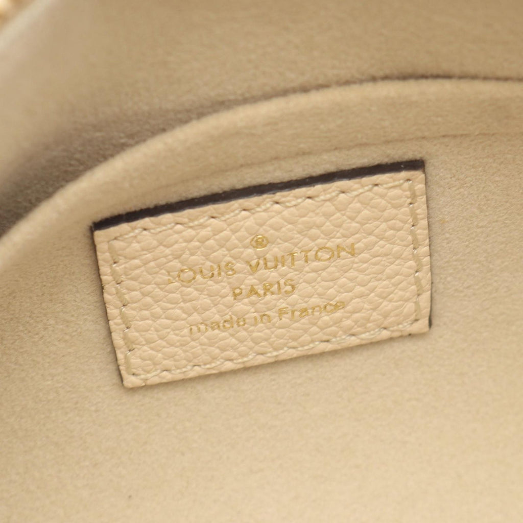 Louis Vuitton Handbag Papillon BB 2-Way Cream Saffron Leather — view 4