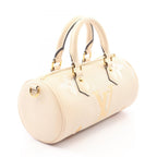 Louis Vuitton Handbag Papillon BB 2-Way Cream Saffron Leather — view 2
