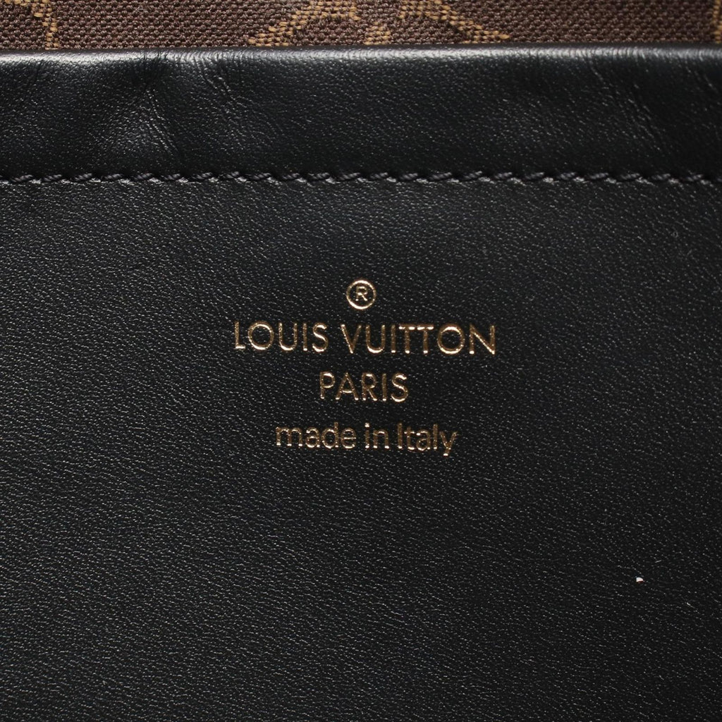 Louis Vuitton Shoulder Bag Utility Crossbody 2-Way Noir Leather — view 4