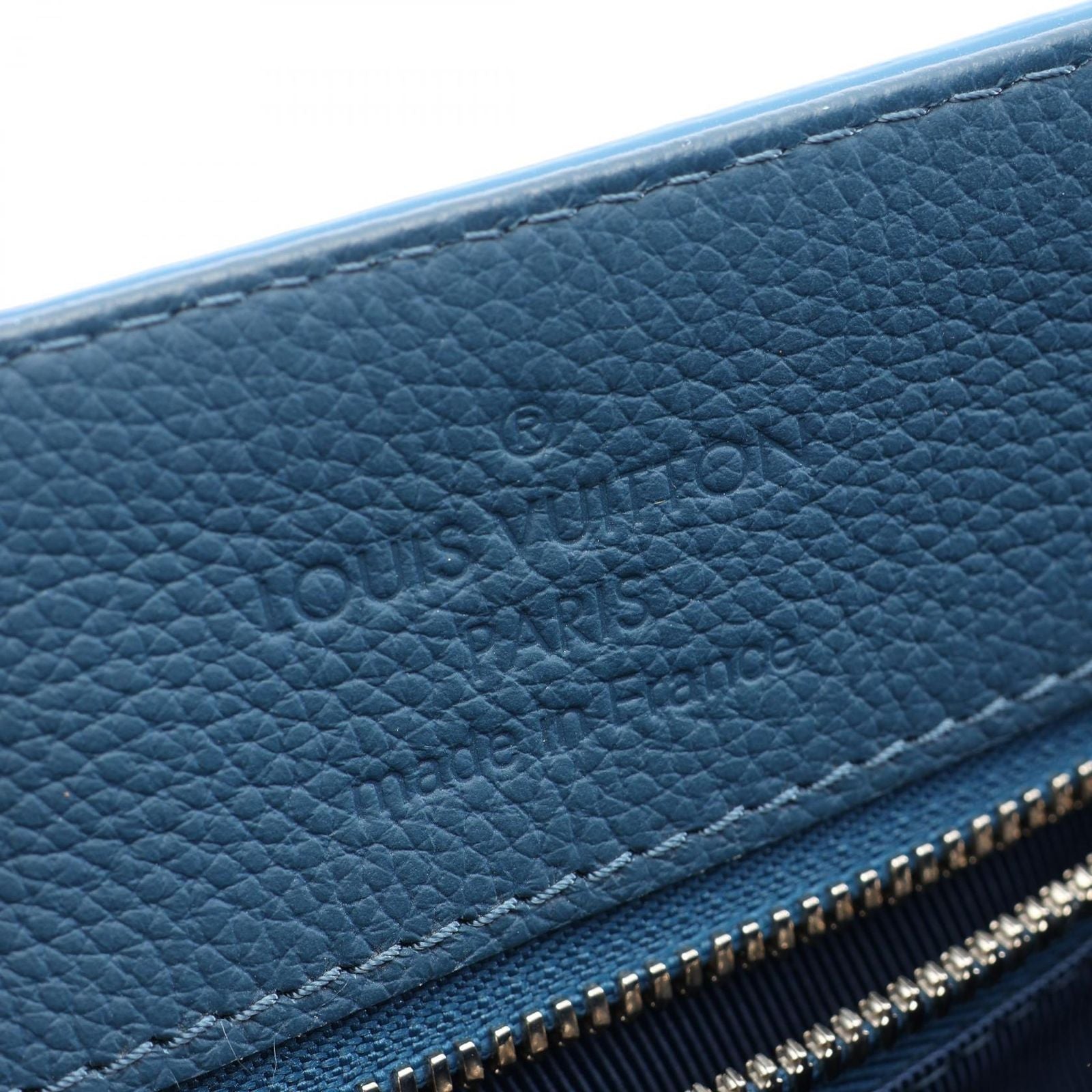 Louis Vuitton Tote Fast Line LV Aerogram Blue Leather — view 4