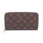 Louis Vuitton Round Wallet Zippy Fuchsia Canvas