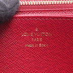 Louis Vuitton Round Wallet Zippy Fuchsia Canvas — view 4