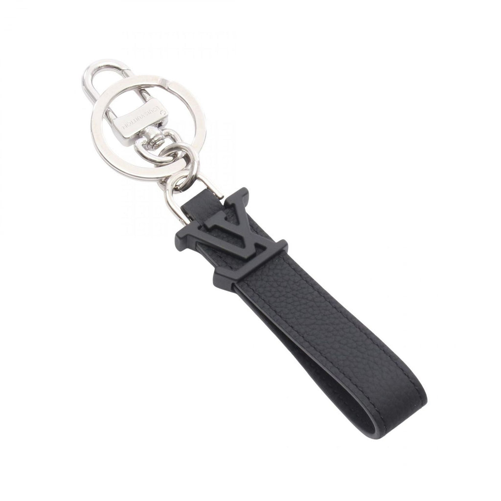 Louis Vuitton Charm Dragonne Noir Leather Key Holder Aerogram — view 2