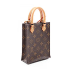 Louis Vuitton Handbag Petite Sac Plat 2-Way Canvas Leather — view 2
