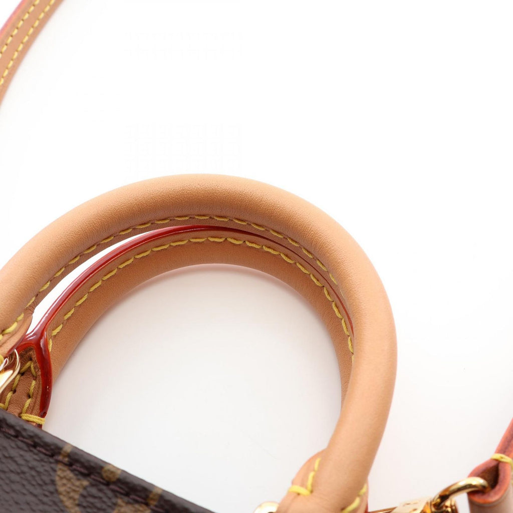 Louis Vuitton Handbag Petite Sac Plat 2-Way Canvas Leather — view 8