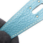 Hermes Shoulder Bag Lindy 30 Blue Jean Leather — view 5