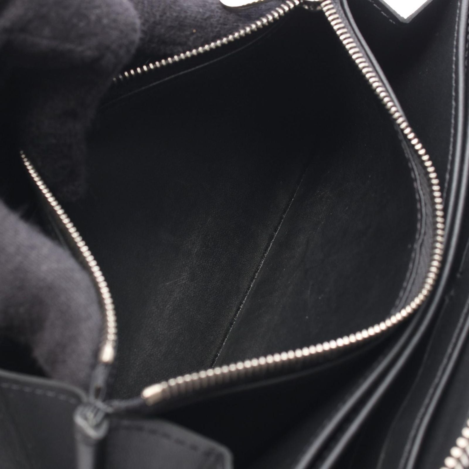 Louis Vuitton Round Wallet Zippy Noir Leather — view 5