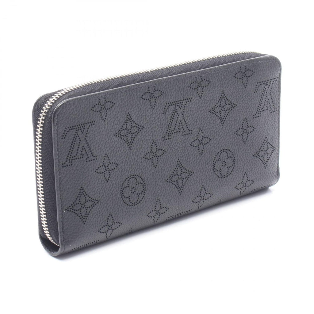 Louis Vuitton Round Wallet Zippy Noir Leather — view 2