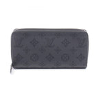 Louis Vuitton Round Wallet Zippy Noir Leather