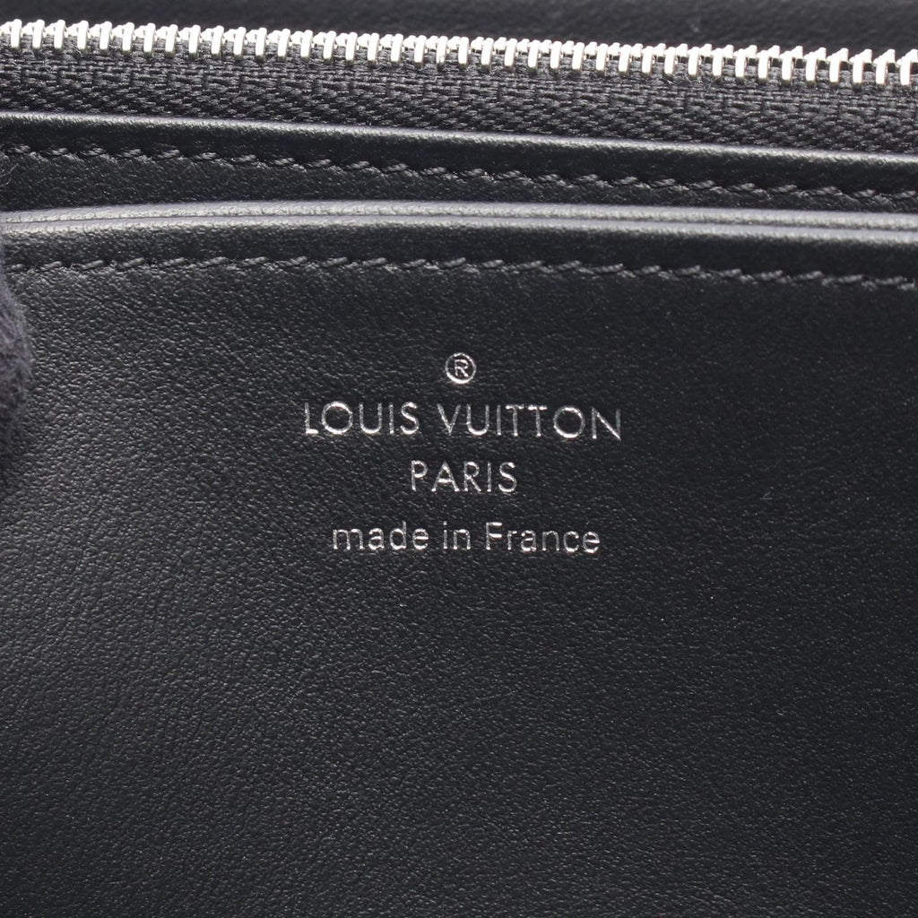 Louis Vuitton Round Wallet Zippy Noir Leather — view 4