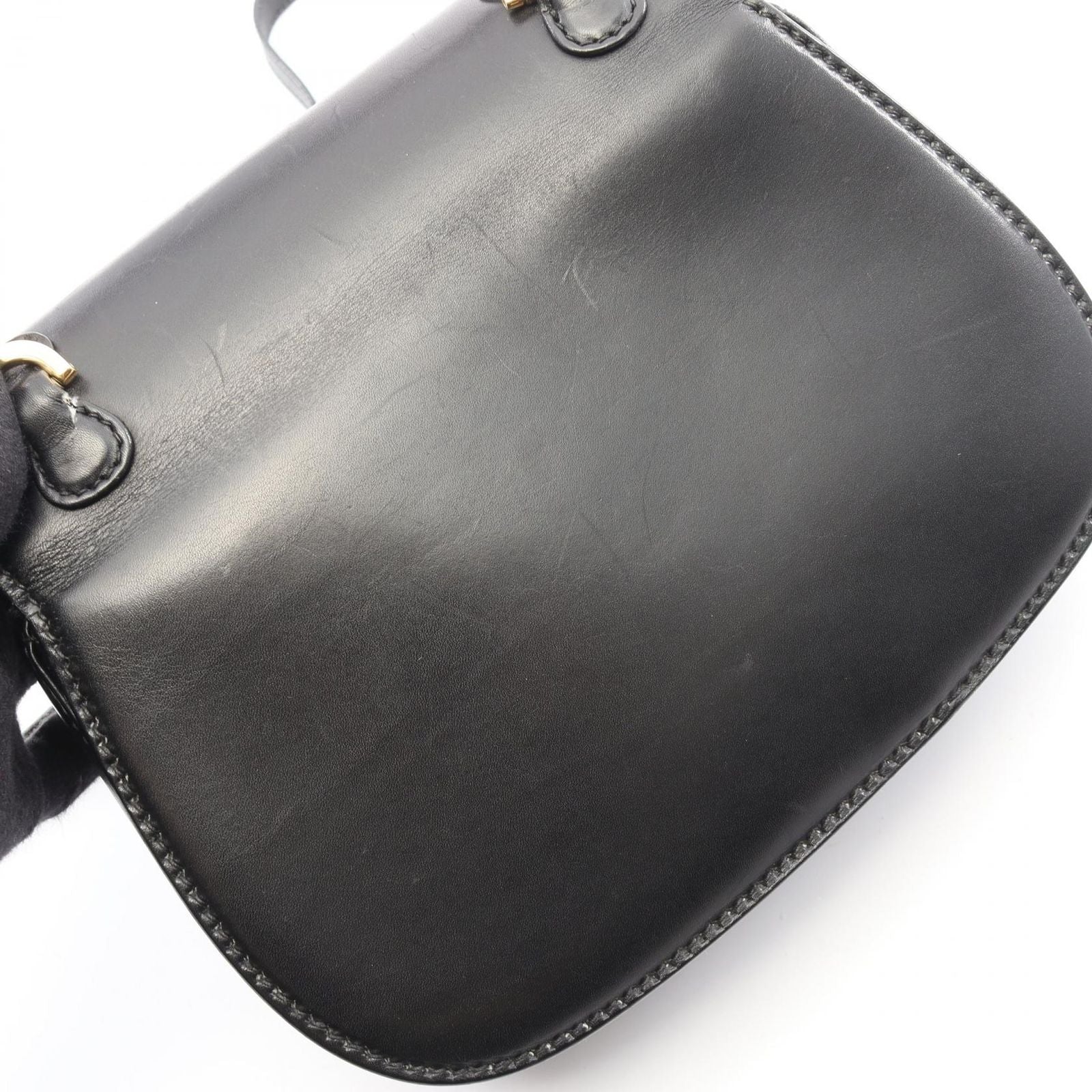 Gucci Handbag Bamboo 2-Way Black Leather Shoulder — view 8