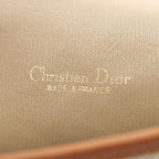 Dior Shoulder Bag Honeycomb Beige Canvas Leather — view 4