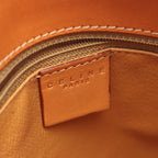 Celine Handbag Macadam Brown Canvas Leather — view 4