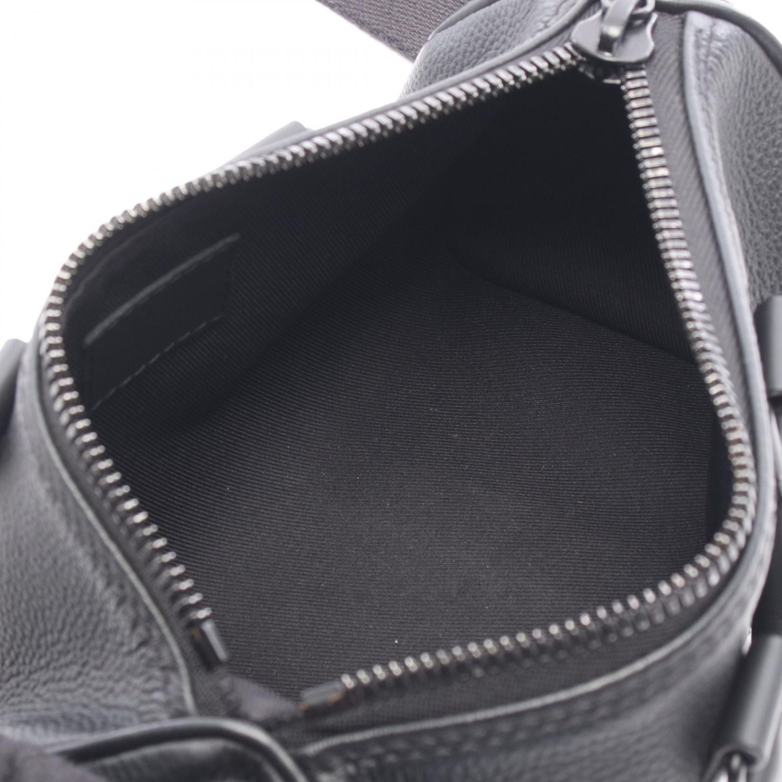 Louis Vuitton Handbag Keepall XS LV Aerogram 2-Way Noir Leather — view 3