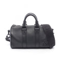 Louis Vuitton Handbag Keepall XS LV Aerogram 2-Way Noir Leather