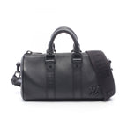 Louis Vuitton Handbag Keepall XS LV Aerogram 2-Way Noir Leather