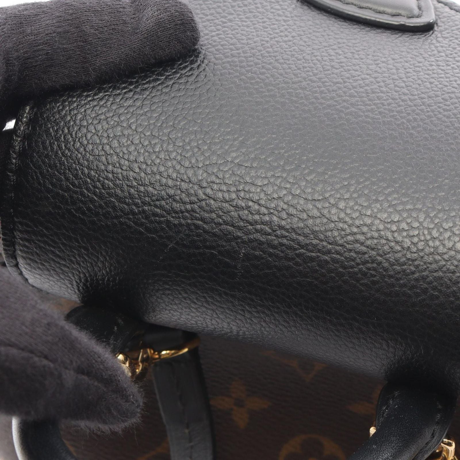 Louis Vuitton Backpack Montsouris NM BB Canvas Leather — view 9