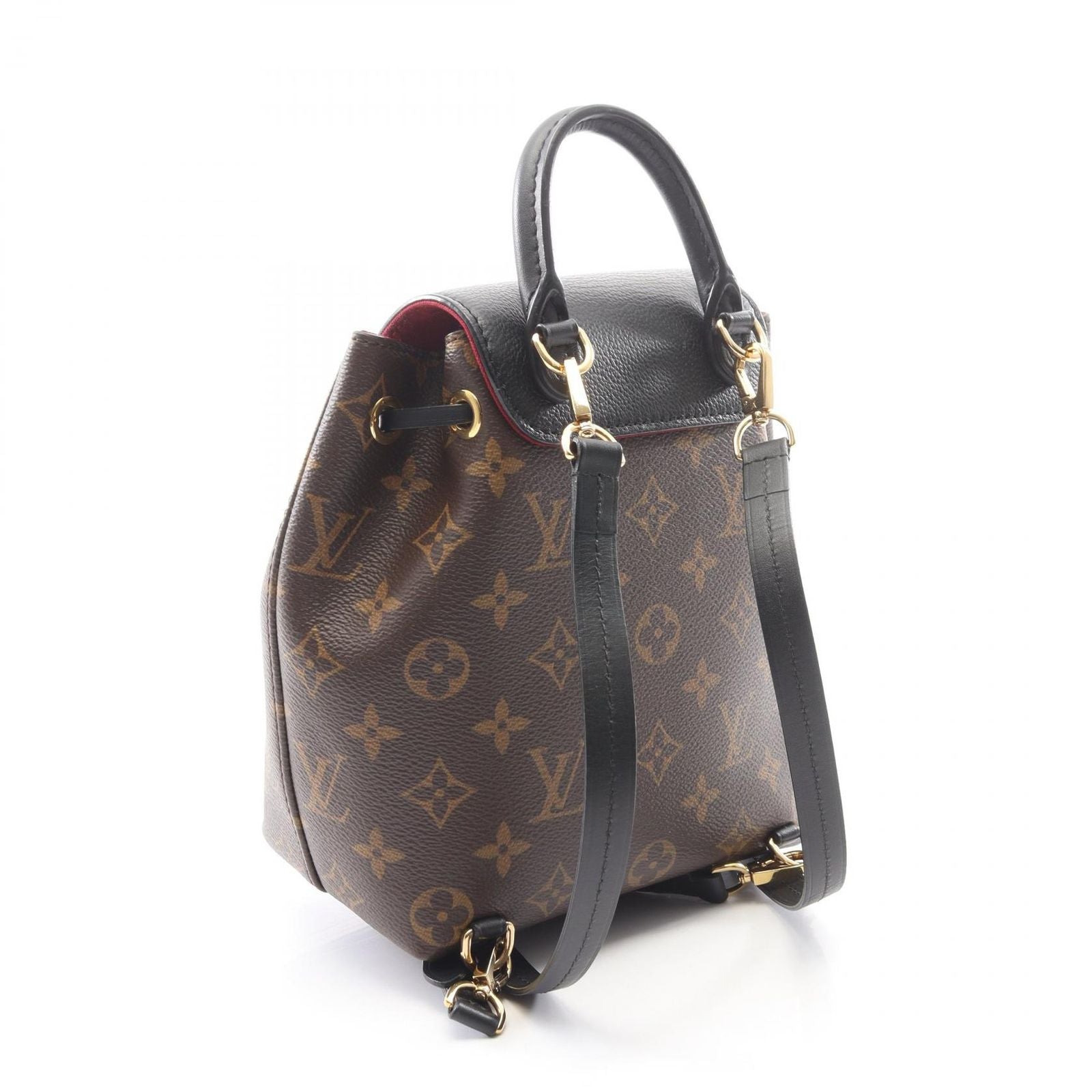 Louis Vuitton Backpack Montsouris NM BB Canvas Leather — view 2