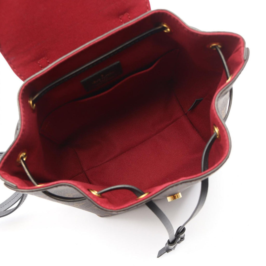 Louis Vuitton Backpack Montsouris NM BB Canvas Leather — view 3