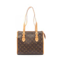 Louis Vuitton Tote Popincourt Canvas Leather