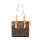 Louis Vuitton Tote Popincourt Canvas Leather