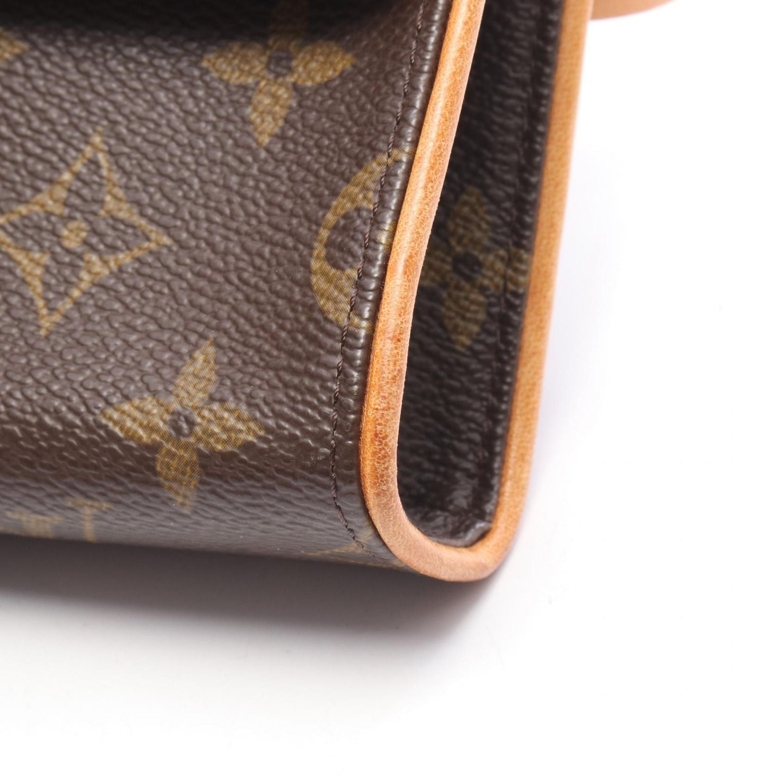 Louis Vuitton Waist Bag Pochette Florentine Canvas Leather — view 7
