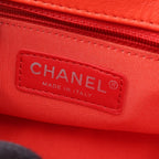 Chanel Shoulder Bag Quilted Top Handle 2-Way Red Leather Chain — view 4