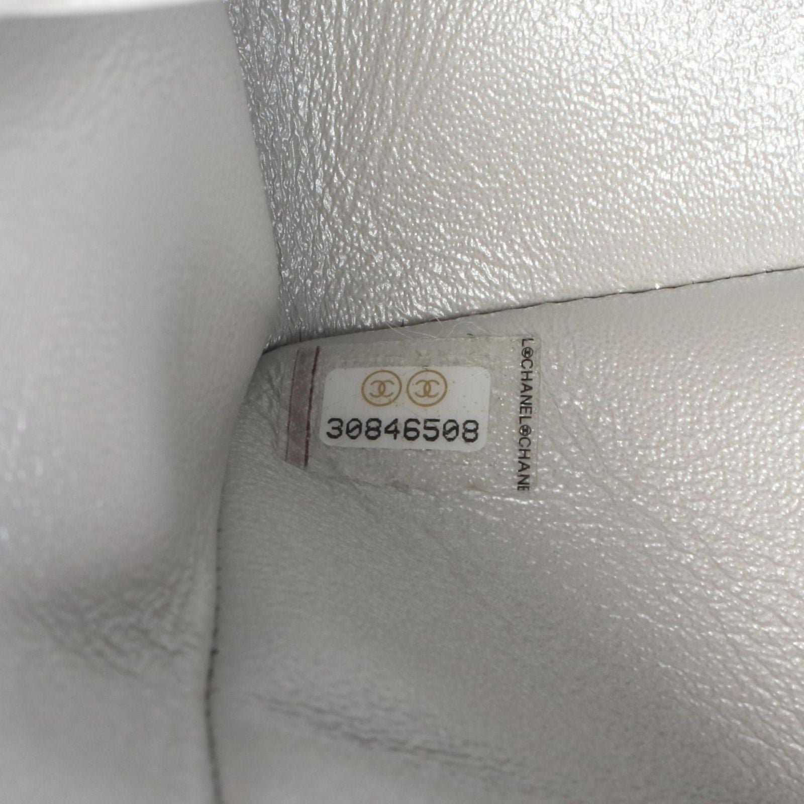 Chanel Shoulder Bag 2.55 Quilted Mademoiselle Chain Silver Leather Double Flap — view 5