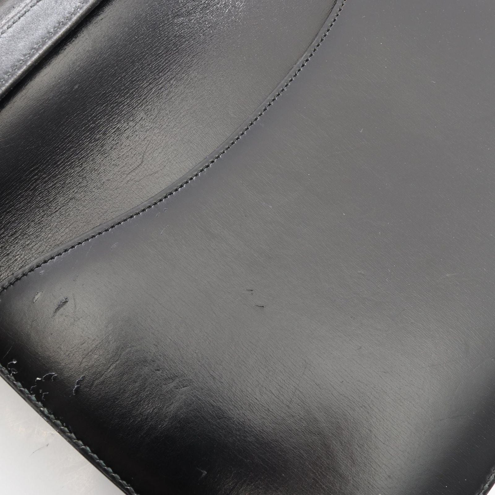 Hermes Shoulder Bag Constance 23 Black Calf — view 9