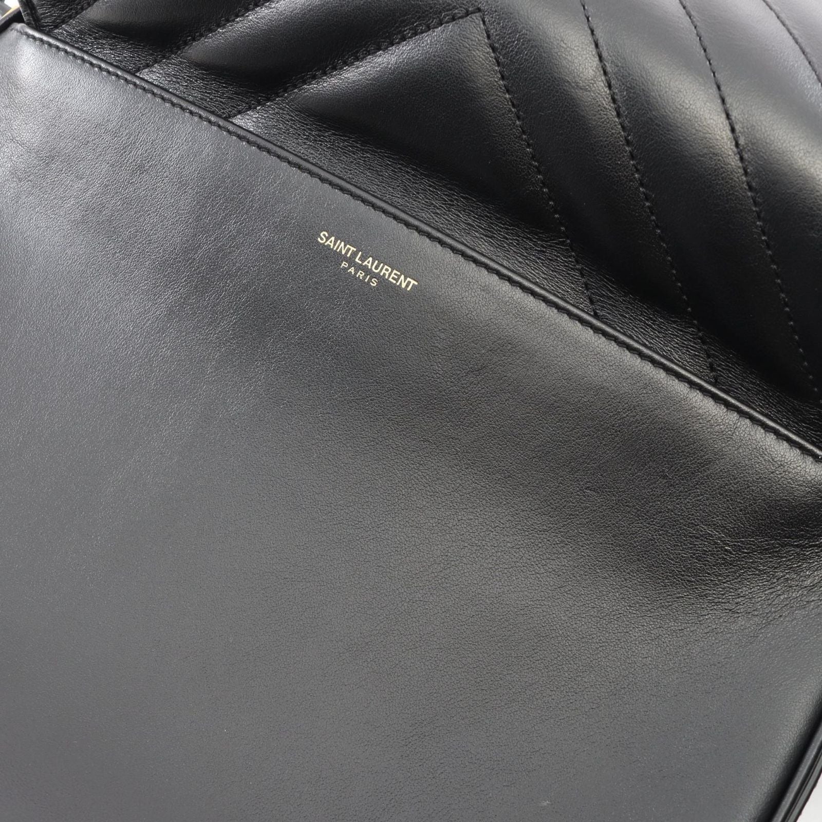 Saint Laurent Paris Shoulder Bag Joan Black Leather — view 7