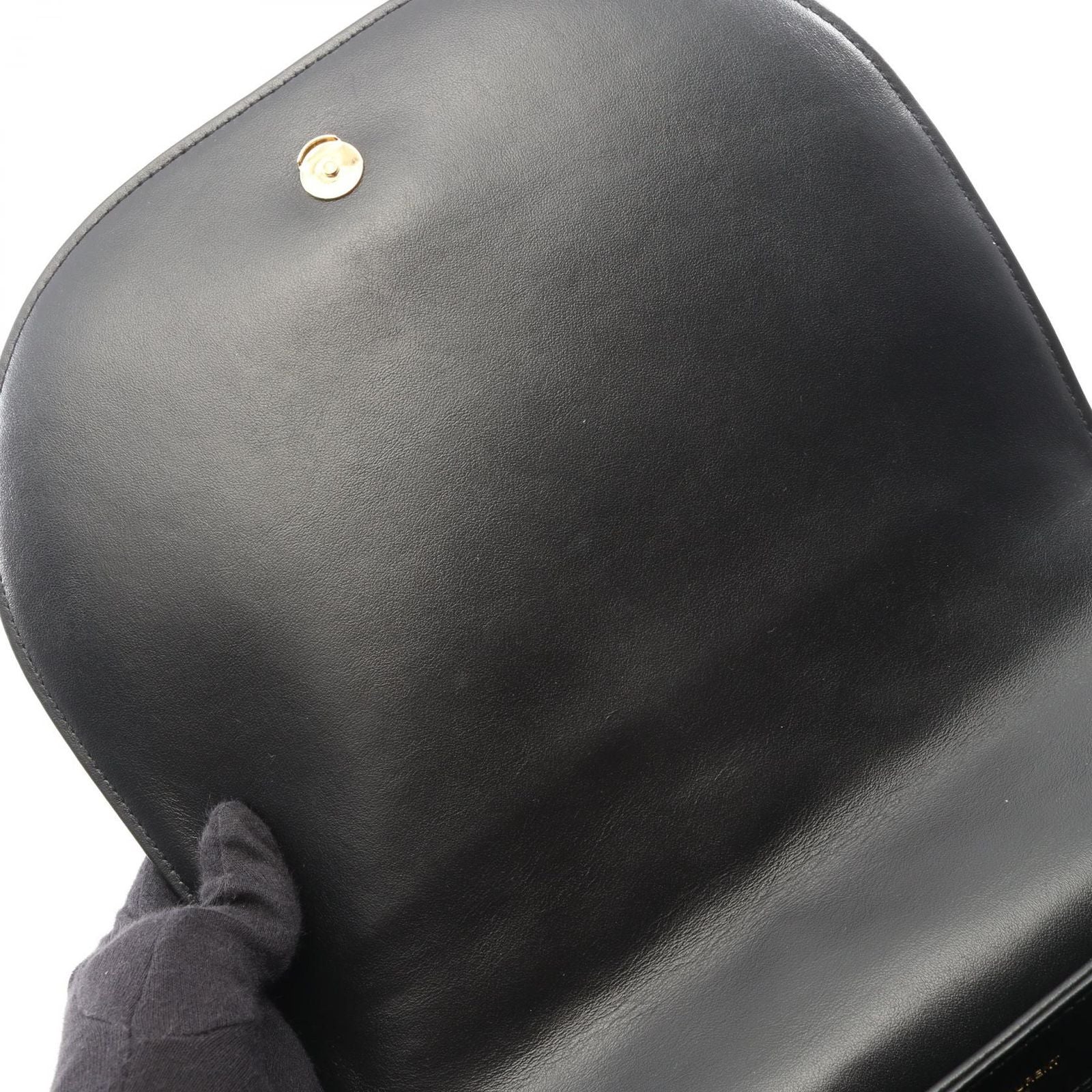 Saint Laurent Paris Shoulder Bag Joan Black Leather — view 6