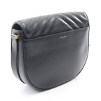 Saint Laurent Paris Shoulder Bag Joan Black Leather — view 2