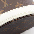 Louis Vuitton Handbag Nano Bucket 2-Way Blanc Canvas Leather — view 7