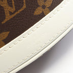 Louis Vuitton Handbag Nano Bucket 2-Way Blanc Canvas Leather — view 4