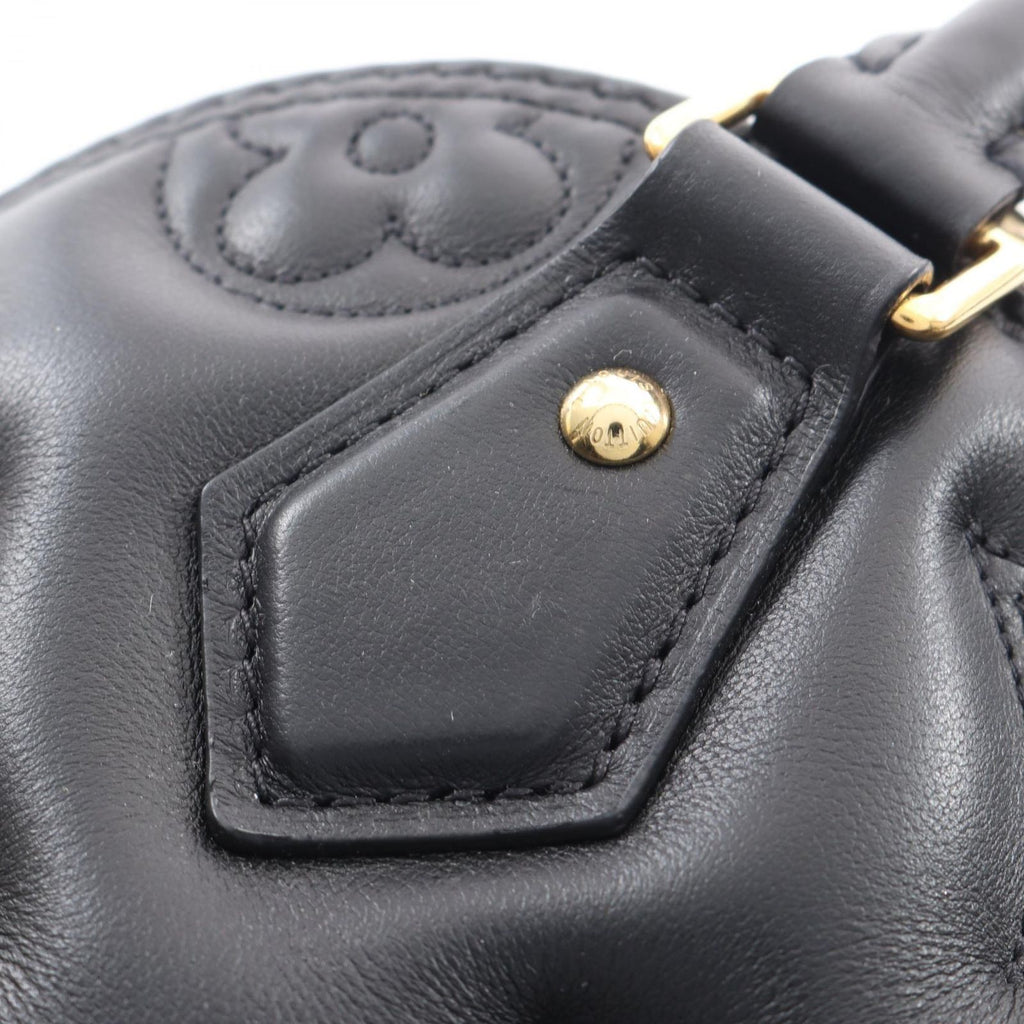 Louis Vuitton Handbag Alma Soft BB Bubble Glam 2-Way Noir Leather — view 8