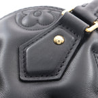 Louis Vuitton Handbag Alma Soft BB Bubble Glam 2-Way Noir Leather — view 8