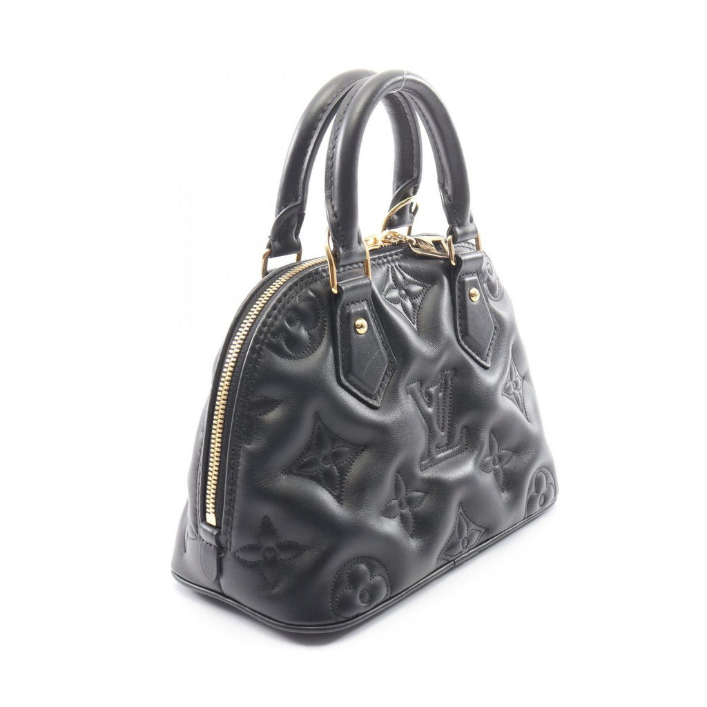 Louis Vuitton Handbag Alma Soft BB Bubble Glam 2-Way Noir Leather — view 2