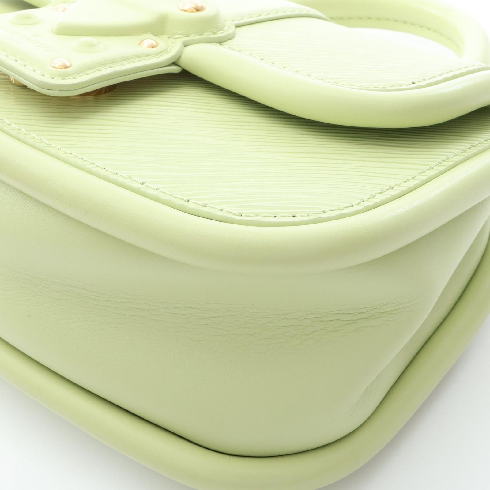 Louis Vuitton Handbag Hide and Seek 2-Way Vert Leather — view 6