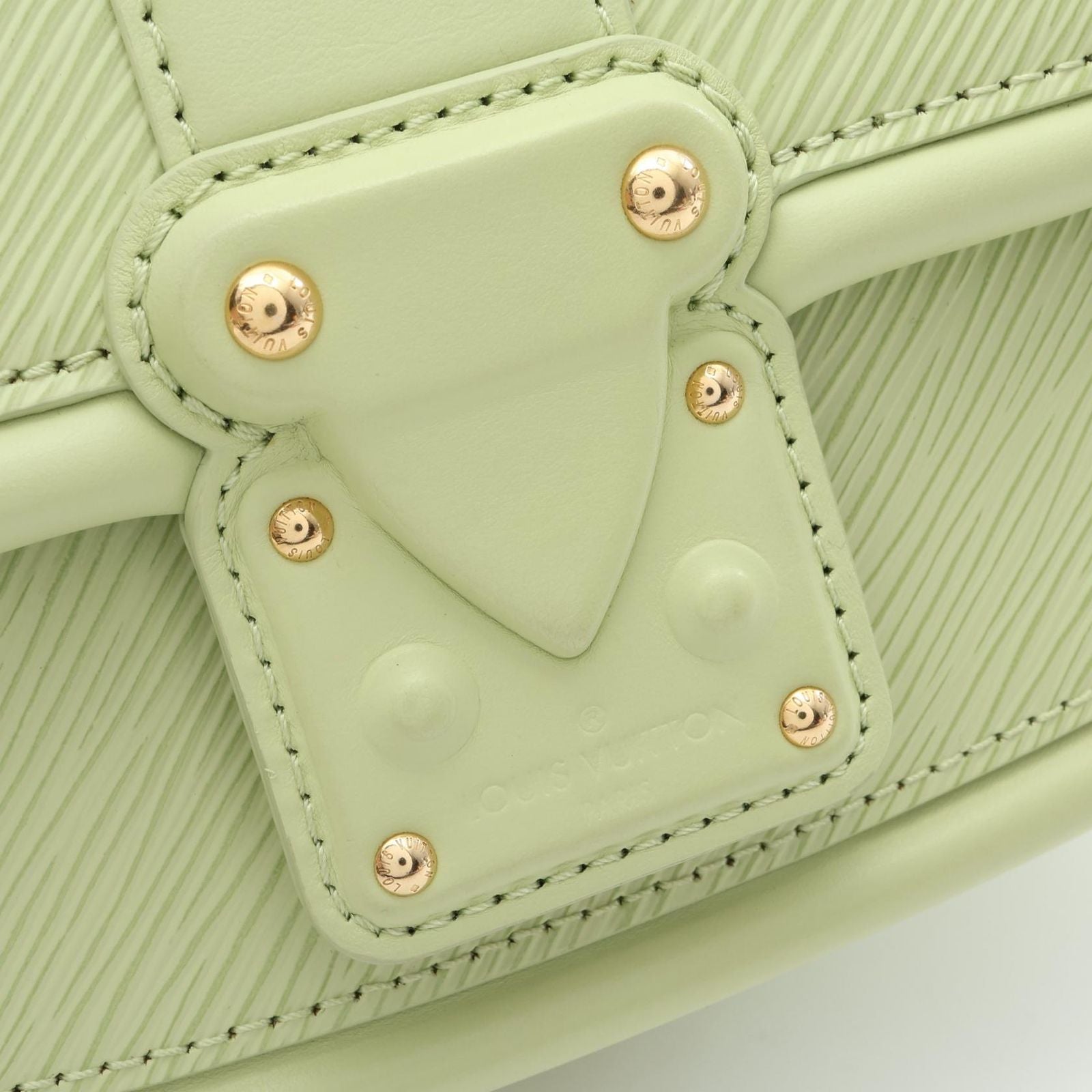 Louis Vuitton Handbag Hide and Seek 2-Way Vert Leather — view 5
