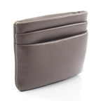Saint Laurent Paris Coin Case Calypso Dark Khaki Leather — view 2