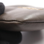 Saint Laurent Paris Coin Case Calypso Dark Khaki Leather — view 5