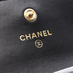 Chanel Card Case Quilted Black Lambskin — view 4