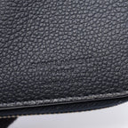 Saint Laurent Paris Bifold Wallet Rivegoche Navy Leather Round — view 5