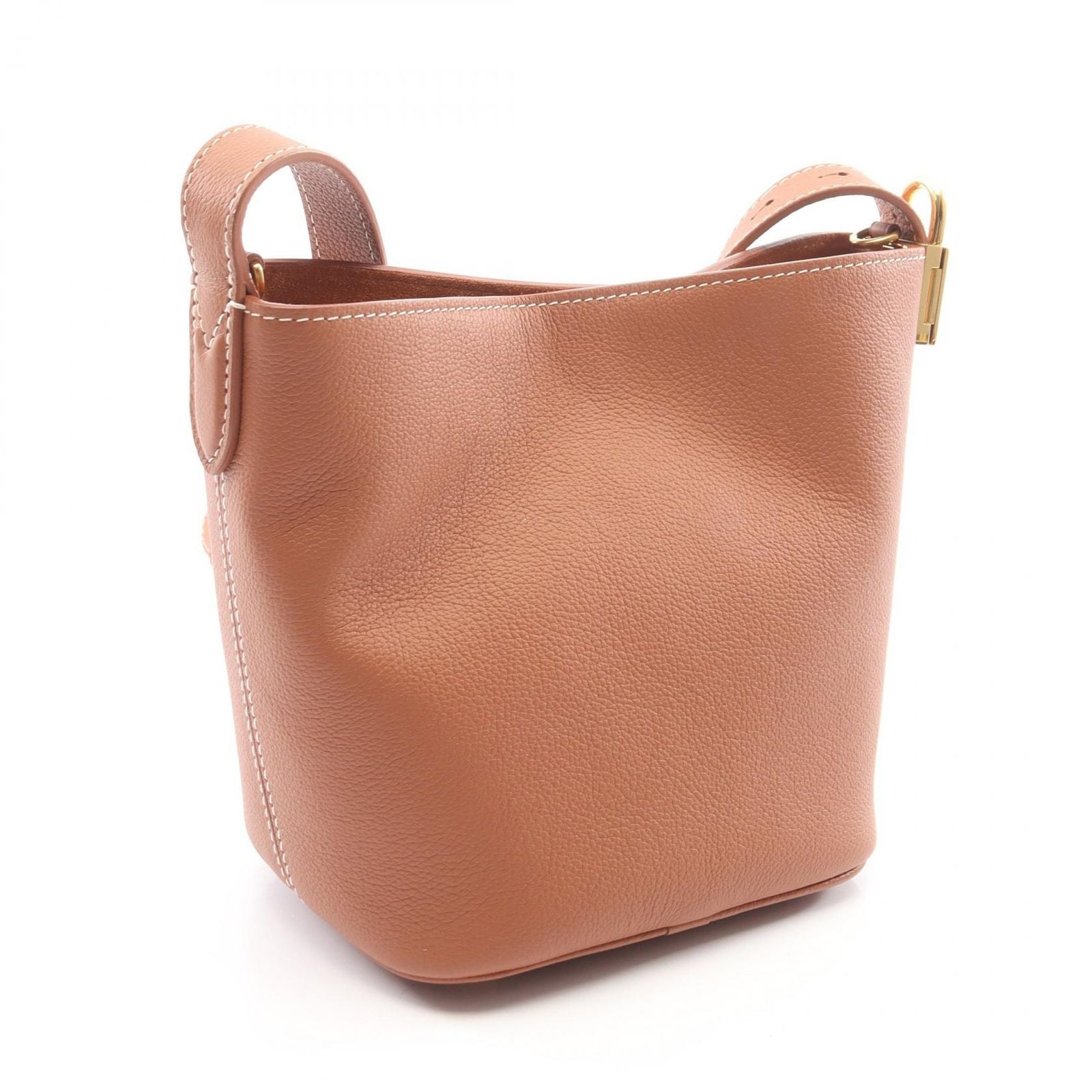Louis Vuitton Shoulder Bag Lowkey All in BB Cognac Leather — view 2