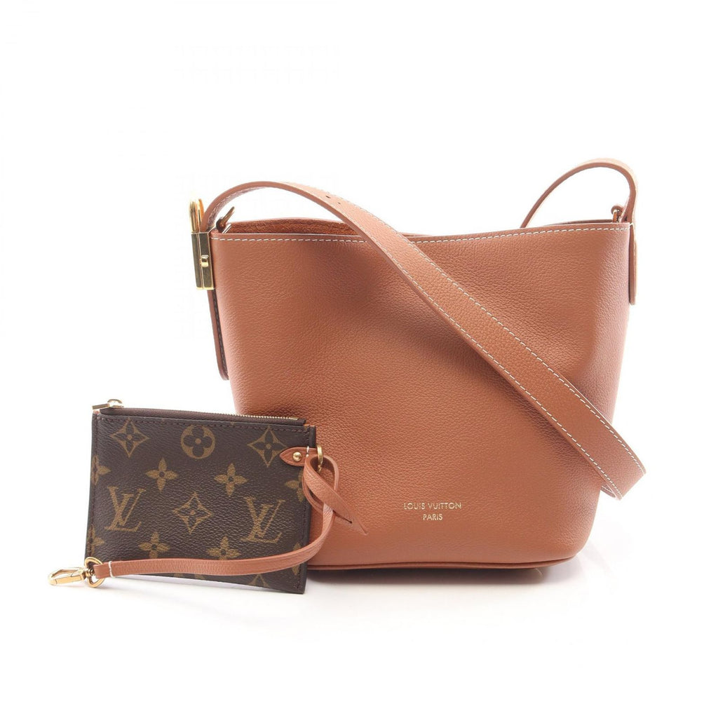 Louis Vuitton Shoulder Bag Lowkey All in BB Cognac Leather