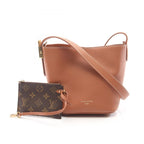Louis Vuitton Shoulder Bag Lowkey All in BB Cognac Leather