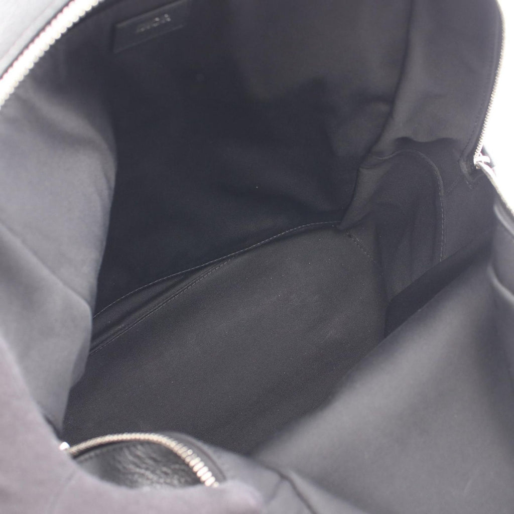 Dior Backpack Explorer Oblique Navy Canvas Leather — view 3